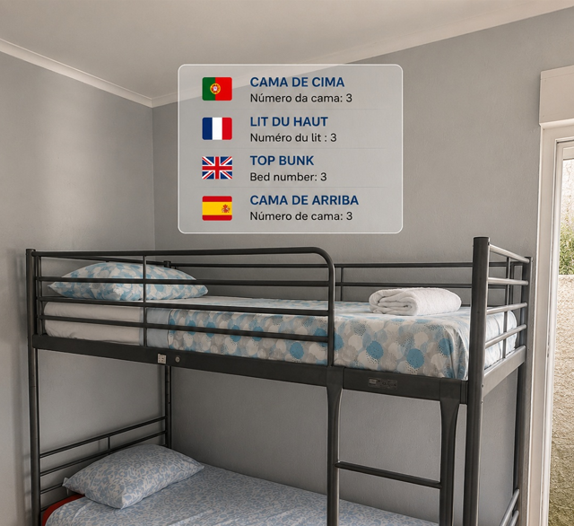 Quarto 1 · Cama 3